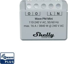 Shelly Wave PM Mini, měřič spotřeby, Z-Wave