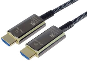 PremiumCord Ultra High Speed HDMI 2.1 optický fiber kabel 8K/60Hz, zlacené 30m